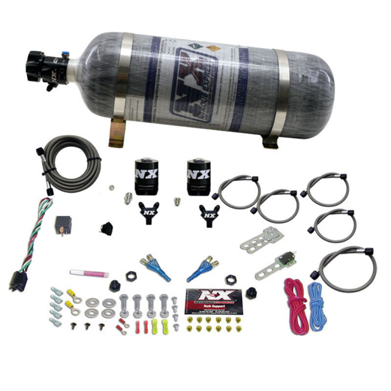 Nitrous Express 08-10 Dodge Viper EFI Dual Nozzle (100-300HP) w/Composite Bottle-thumbmail-2