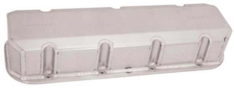 Moroso Chevrolet Big Block Valve Cover w/Billet Rail - 3.875in - Exhaust & Intake Pockets - Aluminum-thumbmail-1