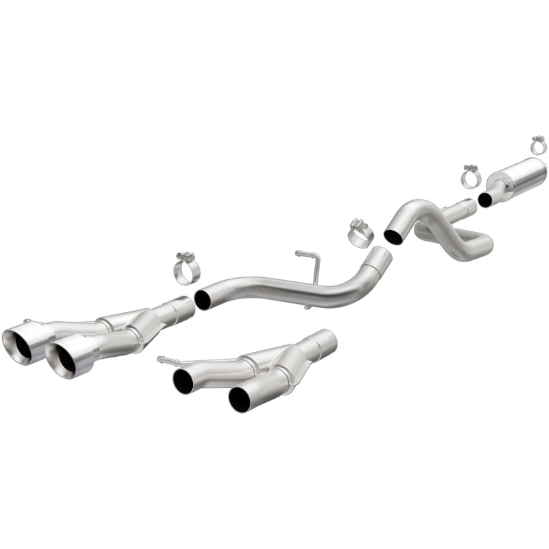 MagnaFlow Cat-Back 2013-2017 Hyundai Veloster L4 Turbo 2.25in SS Street Series 4in Polished Tips-thumbmail-3