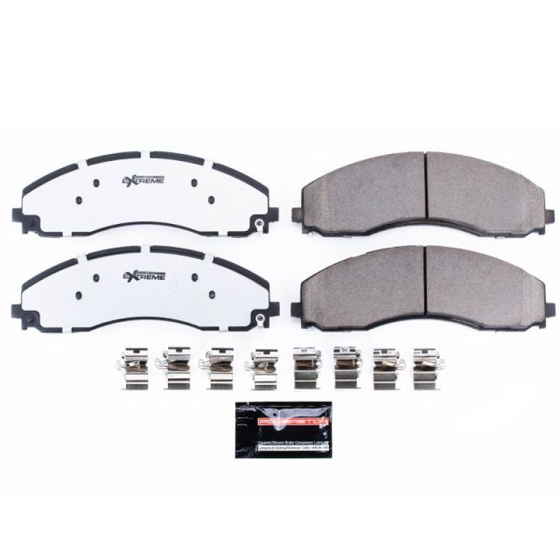 Power Stop 17-19 Ford F-450 Super Duty Rear Z36 Truck & Tow Brake Pads w/Hardware-thumbmail-2