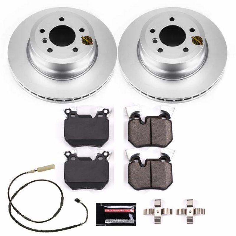 Power Stop 11-13 BMW 135i Rear Z23 Evolution Sport Coated Brake Kit-thumbmail-1