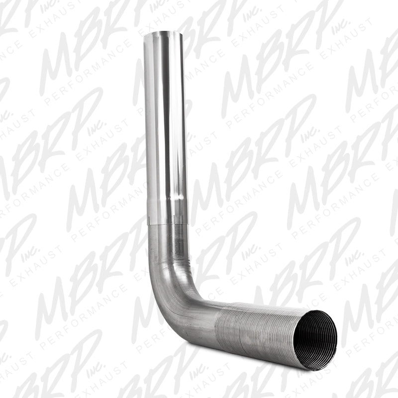MBRP Universal Full Size Pickup Single Stack 5in Kit AL-thumbmail-3