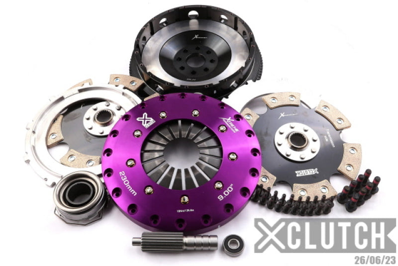XClutch 02-05 Lexus IS300 Base 3.0L 9in Twin Solid Ceramic Clutch Kit-thumbmail-1
