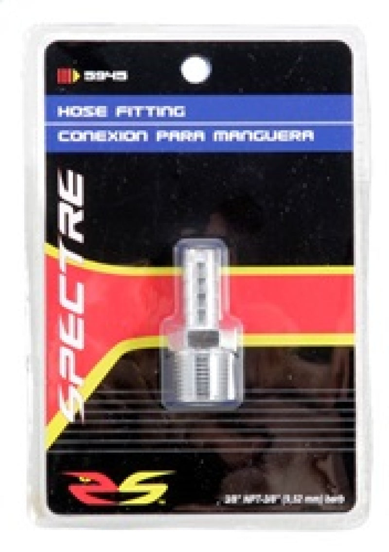 Spectre Fuel Fitting 3/8in. Hose Barb NPT Threads - Chrome-thumbmail-12