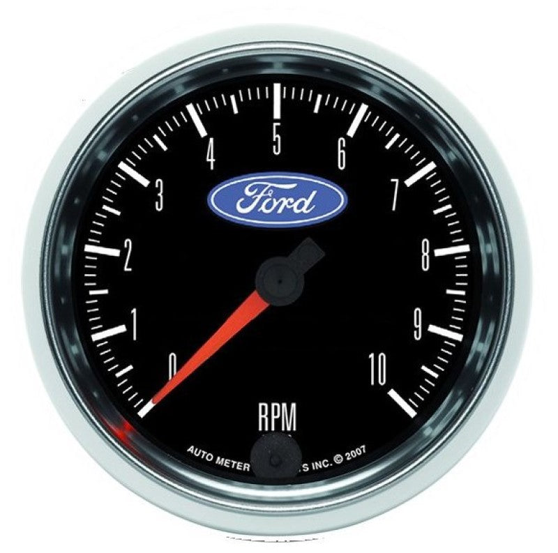 Autometer Ford 3-3/8in. 10K RPM In-Dash Tachometer Gauge-thumbmail-1