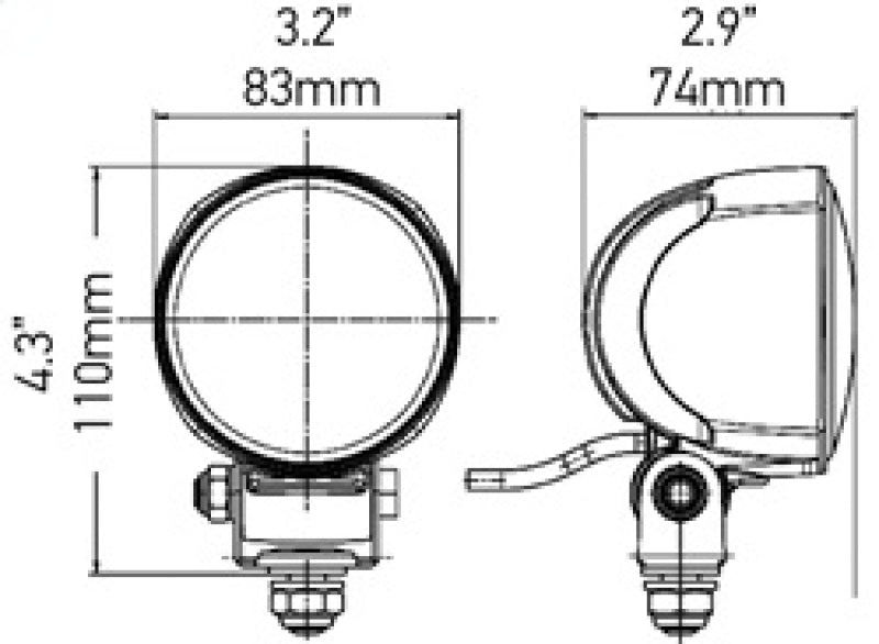 Hella Work Lamp Na 0Gr Md1224 Lt M704 1G0-thumbmail-6