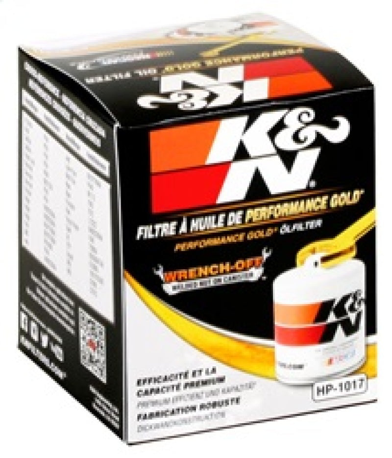 K&N 3.74inch / 2.98 OD Performance Gold Oil Filter-thumbmail-16