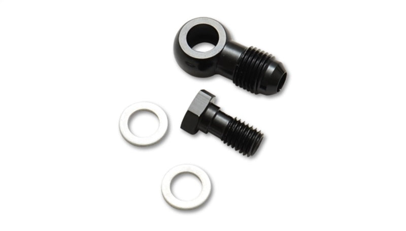 Vibrant -6AN Male Banjo Fitting 12mm x 1.0 Metric Aluminum + 2 Washers-thumbmail-2