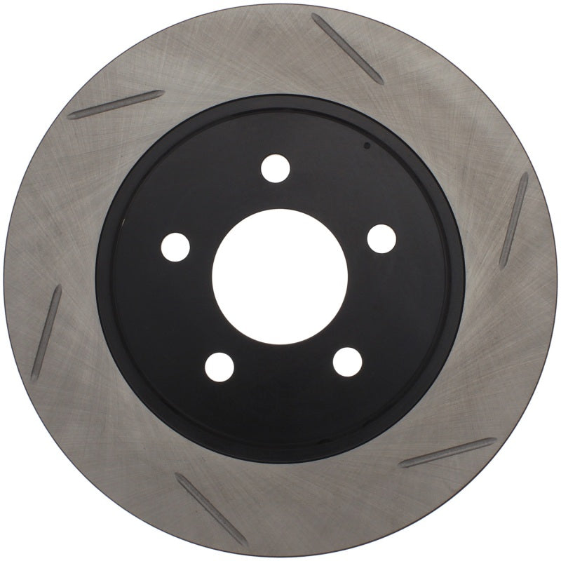 StopTech Power Slot 05-10 Mustang V6/4.0L / GT V8-4.6L Rear Left Slotted Rotor-thumbmail-6