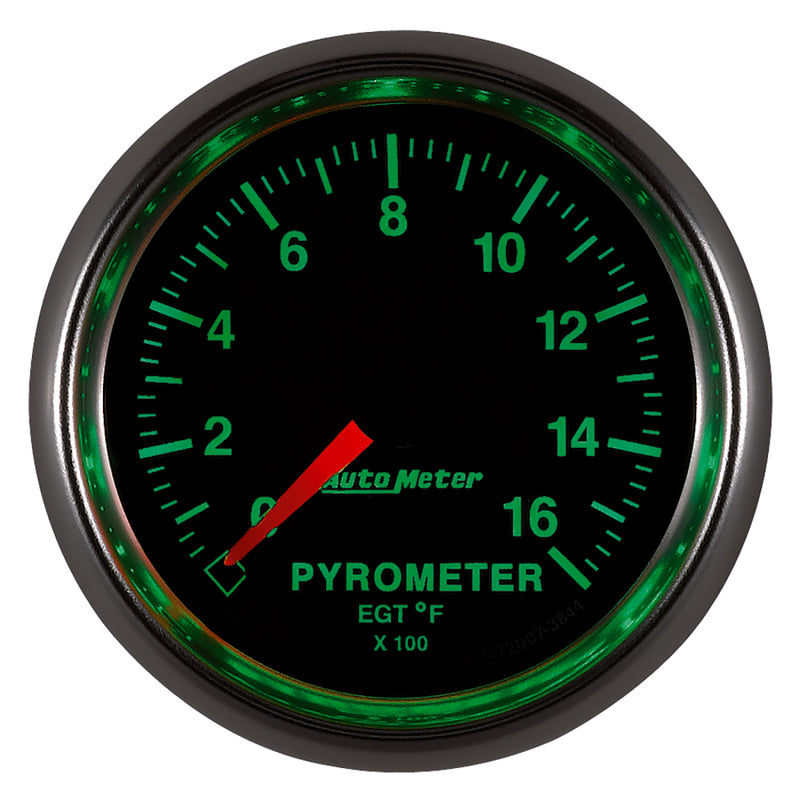 Autometer GS 0-1600 degree F Full Sweep Electronic Pyrometer Gauge-thumbmail-5