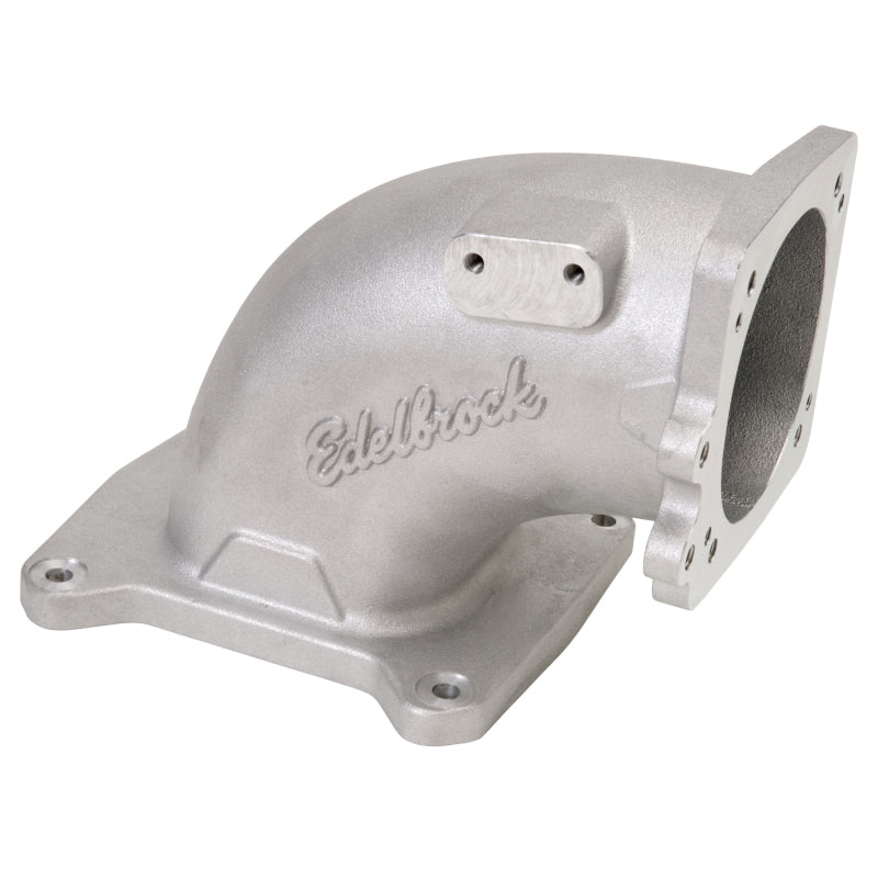 Edelbrock EFI Intake Elbow Universal 100 Deg 120mm T B to 4500 Dominator Flange-thumbmail-3