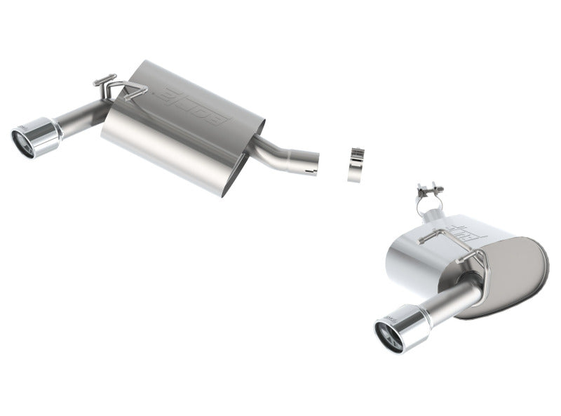 Borla 14-15 Chevy Camaro 3.6L V6 RWD Single Split Rr Exit Touring Exhaust (rear section only)-thumbmail-2