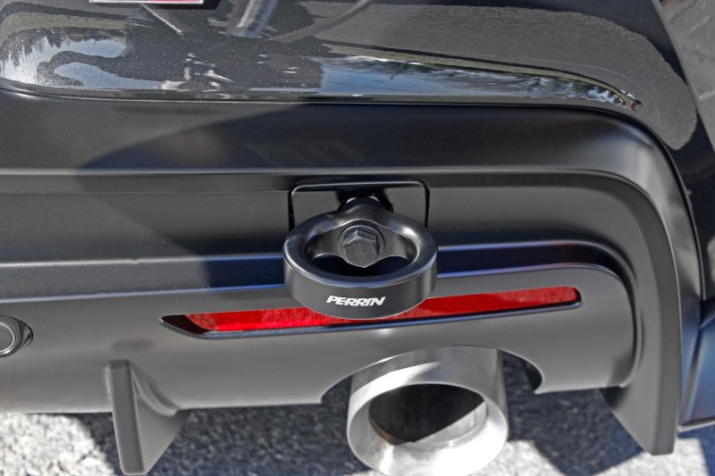 Perrin 2020 Toyota Supra Tow Hook Kit (Rear) - Black-thumbmail-10