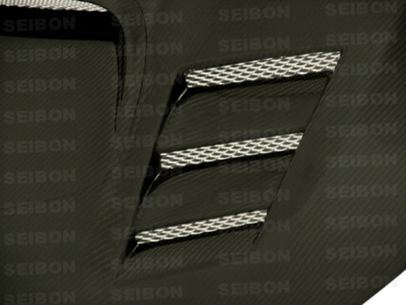 Seibon 08-09 Subaru WRX/STi CWII-style Carbon Fiber Hood-thumbmail-6