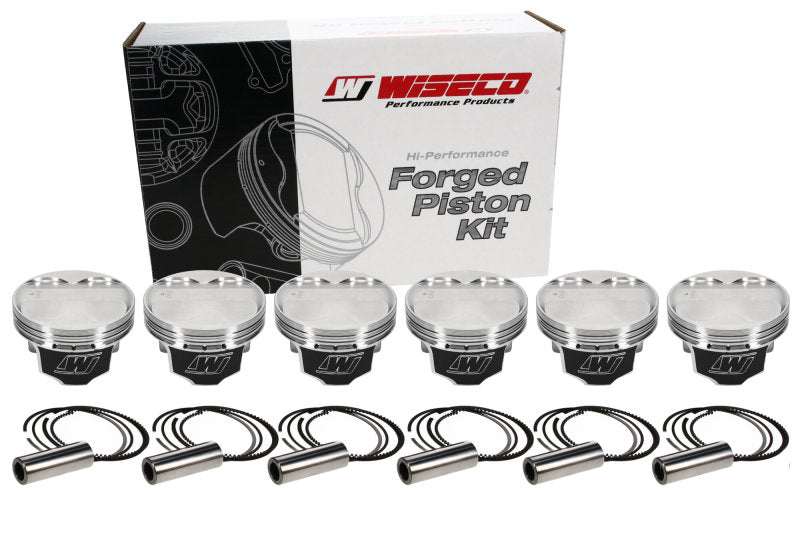 Wiseco Nissan 04 350Z VQ35 4v Domed +7cc 96mm Piston Shelf Stock Kit-thumbmail-21