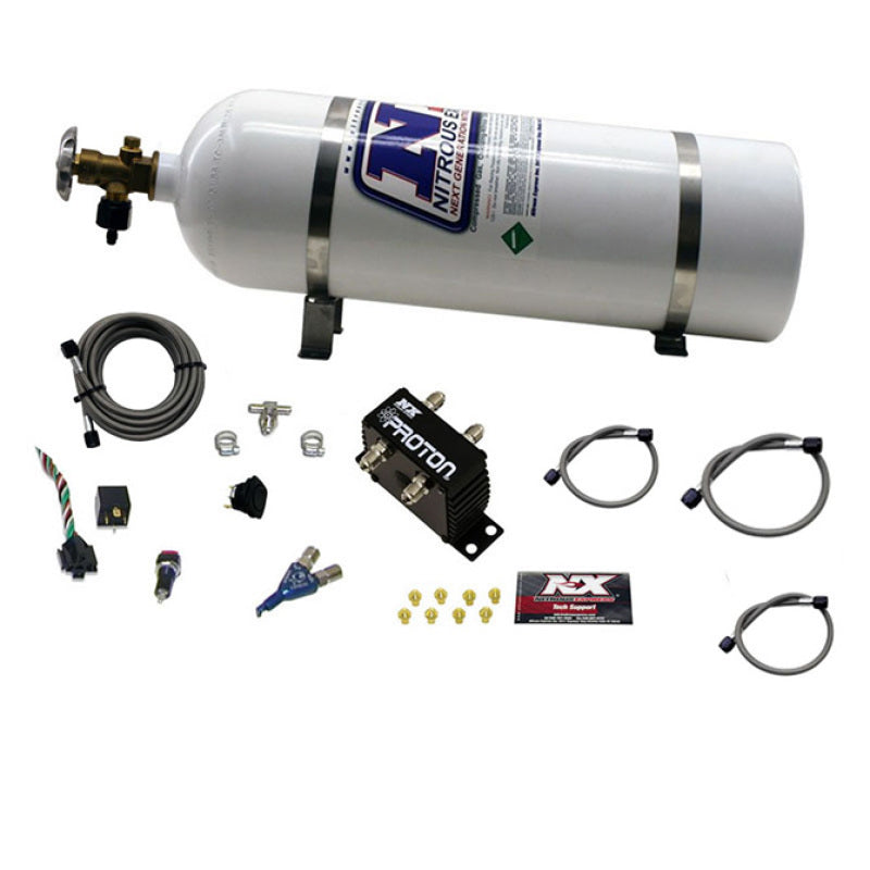 Nitrous Express Proton Series Nitrous Kit w/15lb Bottle-thumbmail-2