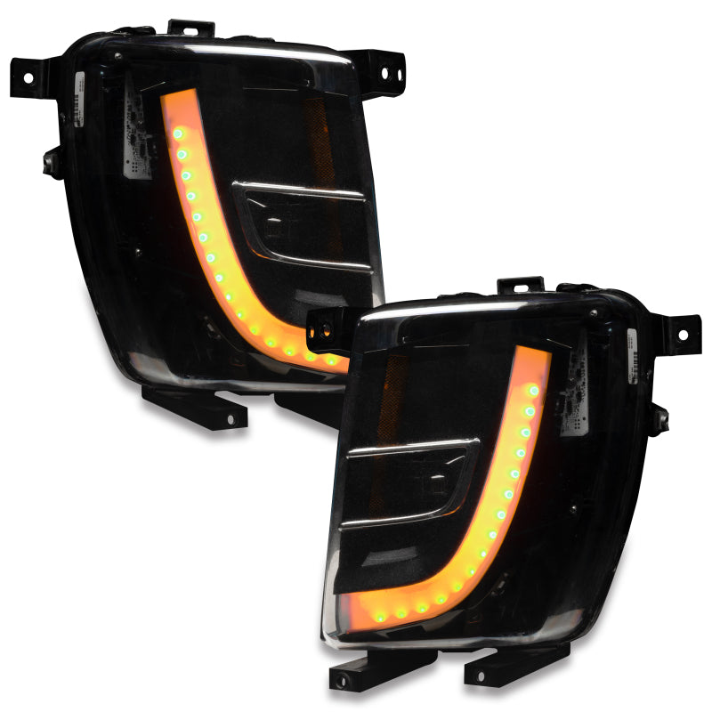 ORACLE Lighting 16-21 Tesla Model X Dynamic ColorSHIFT Headlight & Fog Light DRL Upgrade Kit-thumbmail-39