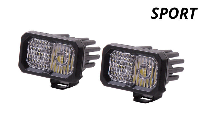 Diode Dynamics Stage Series 2 In LED Pod Sport - White Fog Standard ABL (Pair)-thumbmail-8