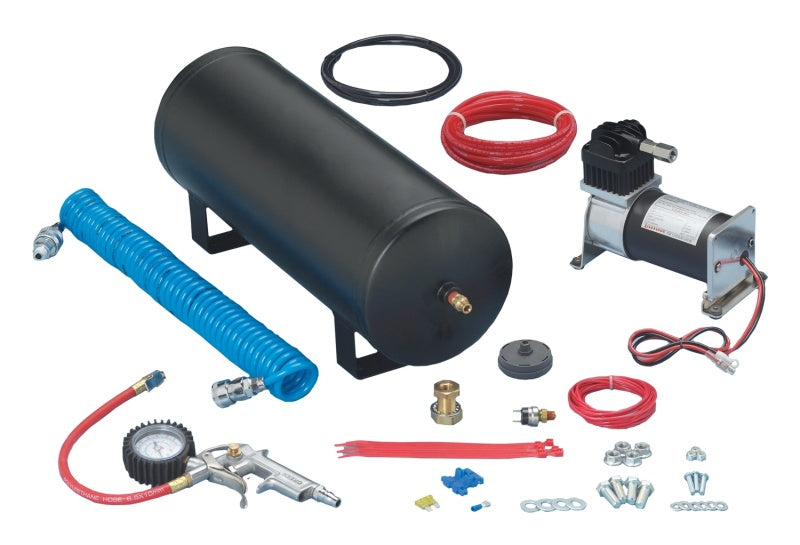 Firestone Level Command Xtra Air Supply Heavy Duty Compressor 3 Gal Tank w/Ext. Hose (WR17602239)-thumbmail-2