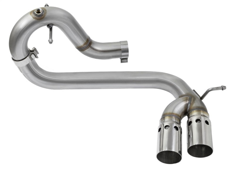 aFe Rebel Series DPF-Back 3in Side Exit SS Exhaust w/ IC Polished Tips 2016 GM Colorado/Canyon 2.8L-thumbmail-9