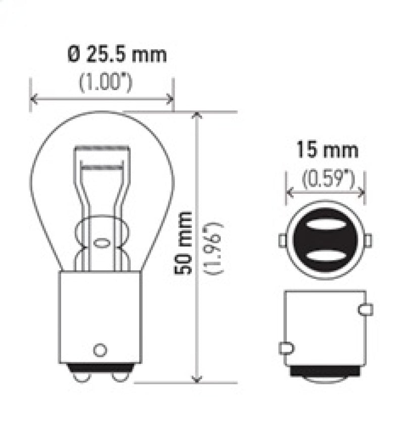 Hella Bulb 7537 24V 21/5W BAY15d S8-thumbmail-5