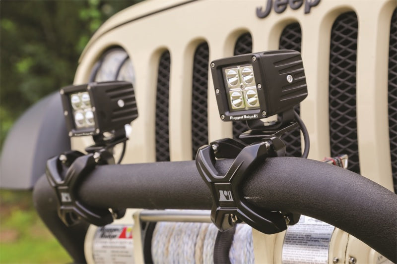 Rugged Ridge 3in Cube LED Light 16 Watt-thumbmail-3