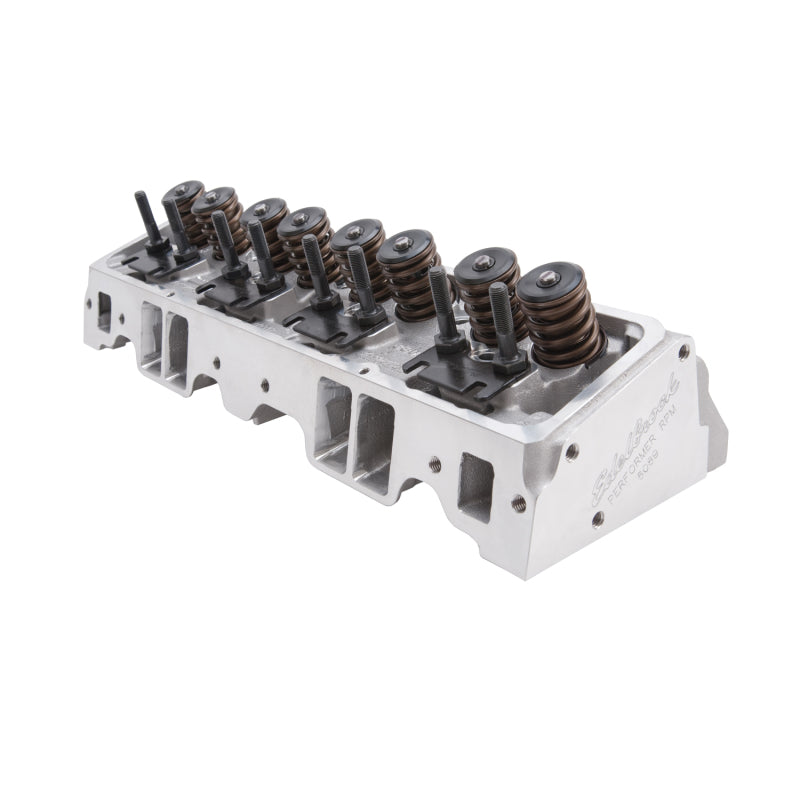 Edelbrock Cylinder Head SBC Performer RPM 64cc Straight Spark Plug for-thumbmail-19