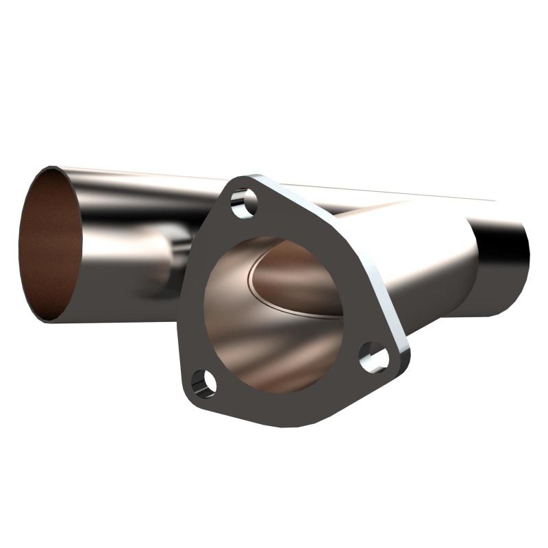 QTP 2.5in Weld-On QTEC Exhaust Cutout Y-Pipe-thumbmail-7
