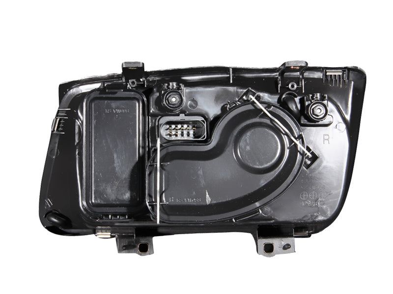 ANZO 1999-2005 Volkswagen Jetta Crystal Headlights Black w/o Bulbs-thumbmail-4