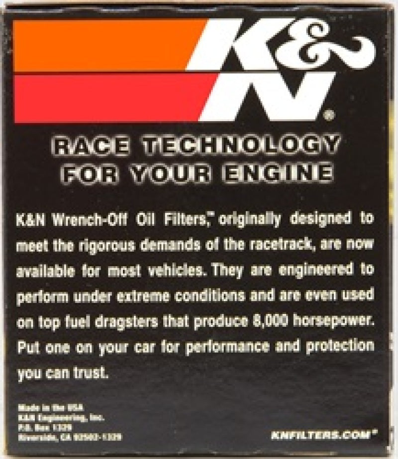 K&N Oil Filter OIL FILTER; AUTOMOTIVE-thumbmail-10