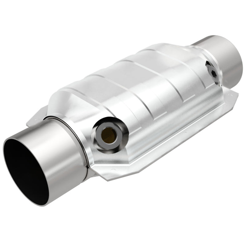MagnaFlow Conv Univ 3 W/Dual O2 Boss-thumbmail-2