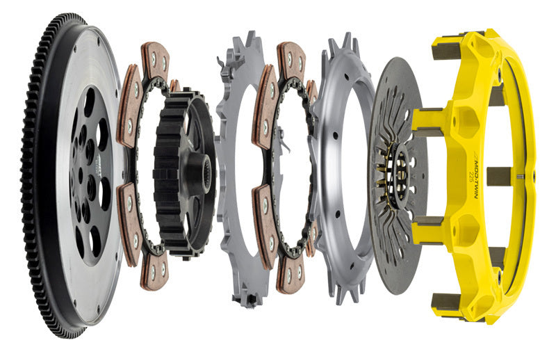 ACT EVO 8/9 5-Spd Only Mod Twin HD Race Kit Unsprung Hub Torque Cap 895ft/lbs Not For Street Use-thumbmail-1
