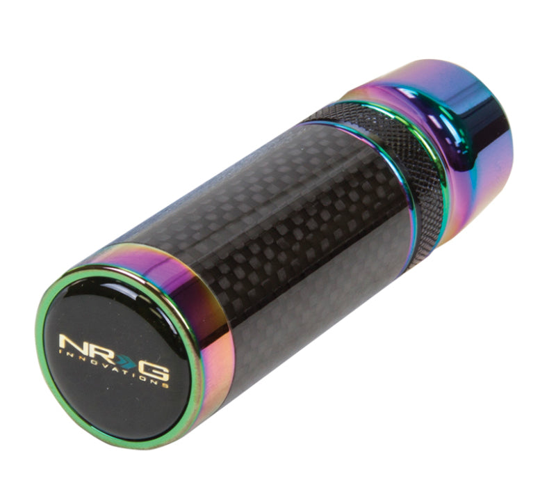 NRG Slimboy Adjustable Shift Knob (M10X1.50) Honda / Acura / Lotus - Carbon Fiber / Neochrome-thumbmail-2