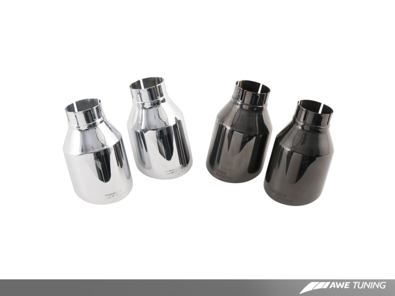AWE Tuning BMW F3X 335i/435i Touring Edition Axle-Back Exhaust - Diamond Black Tips (102mm)-thumbmail-7