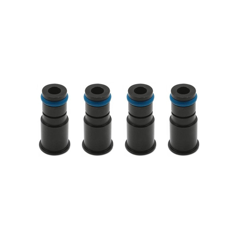 BLOX Racing 11mm Adapter Top (1in) w/Viton O-Ring & Retaining Clip (Set of 4)-thumbmail-1