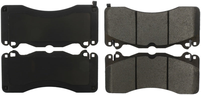 StopTech 15-18 Ford Mustang Front Street Brake Pads w/Shims & Hardware-thumbmail-5
