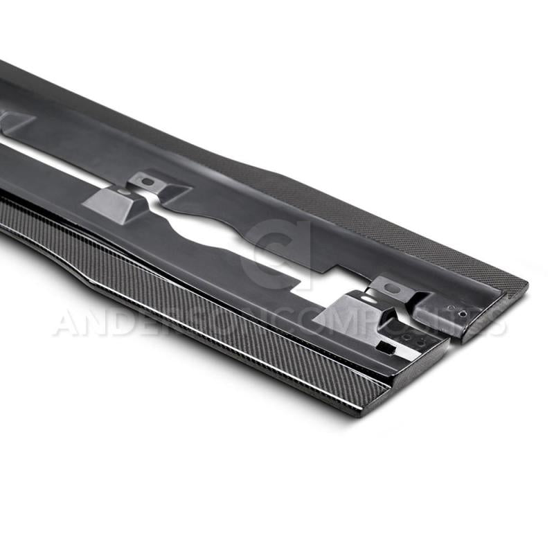 Anderson Composites 16-17 Ford Focus RS Type-AR Rocker Panel Splitter-thumbmail-8