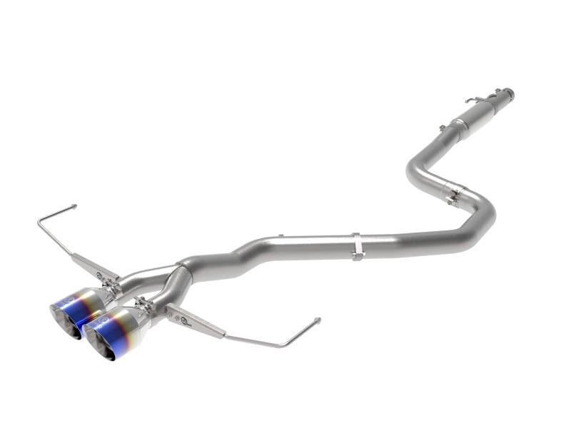 aFe Takeda Exhaust Cat-Back 19-20 Hyundai Veloster 304SS Blue Flame Dual Tips Exhaust-thumbmail-1