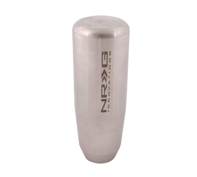 NRG Universal Short Shifter Knob - 3.5in. Length / Heavy Weight .85Lbs. - Silver-thumbmail-4