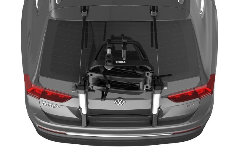 Thule OutWay Platform-Style Trunk Mount Bike Rack w/Raised Platform (Up to 2 Bikes) - Silver/Black-thumbmail-13