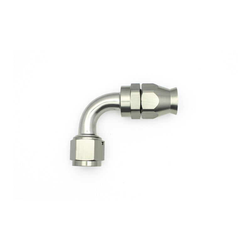 DeatschWerks 10AN Female Swivel 90-Degree Hose End PTFE (Incl. 1 Olive Insert)-thumbmail-3