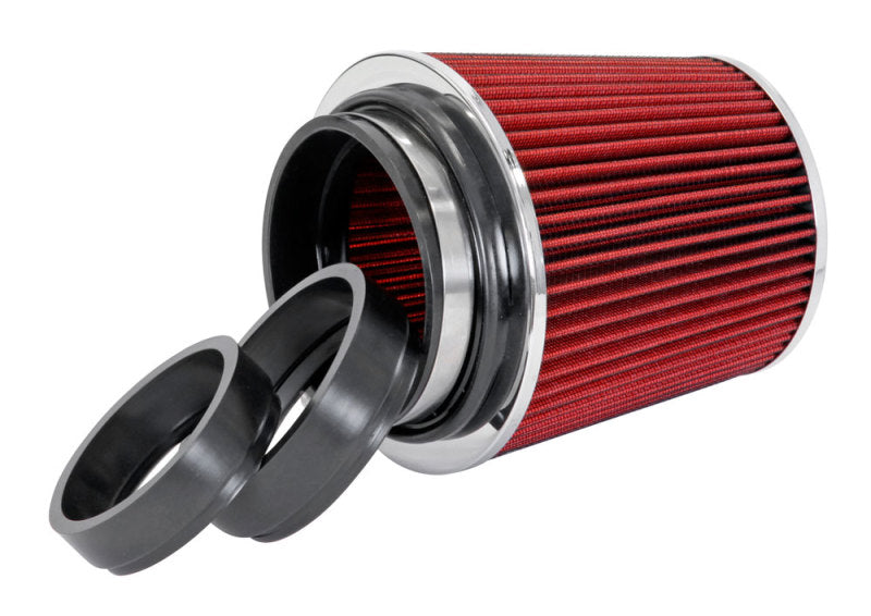 Spectre Adjustable Conical Air Filter 5-1/2in. Tall (Fits 3in. / 3-1/2in. / 4in. Tubes) - Red-thumbmail-22