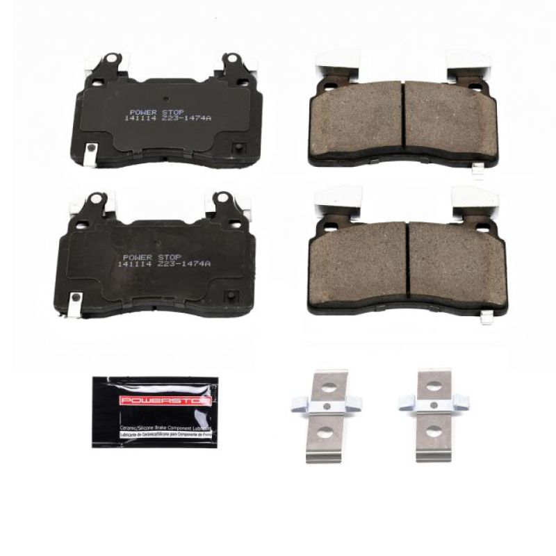 Power Stop 15-19 Cadillac CTS Front Z23 Evolution Sport Brake Pads w/Hardware-thumbmail-2