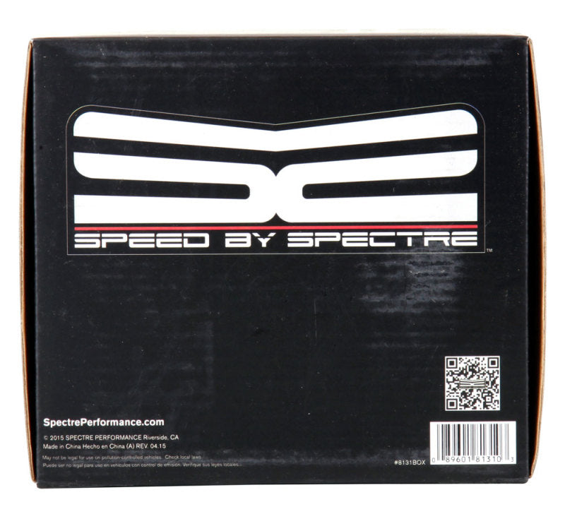 Spectre Adjustable Conical Air Filter 5-1/2in. Tall (Fits 3in. / 3-1/2in. / 4in. Tubes) - Black-thumbmail-21