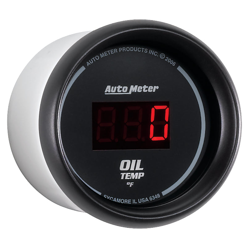 Autometer Black 0-400F Digital Oil Temp Gauge-thumbmail-3