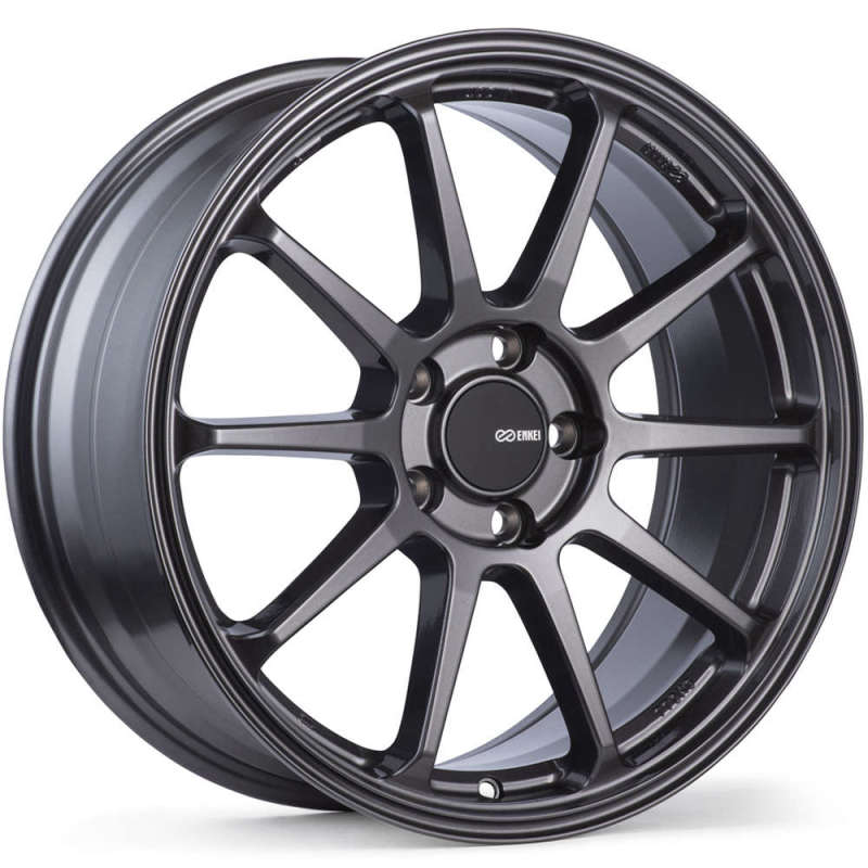 Enkei PX-10 16x7 5x114.3 38mm Offset 72.6mm Bore Gunmetal Black Wheel-thumbmail-1