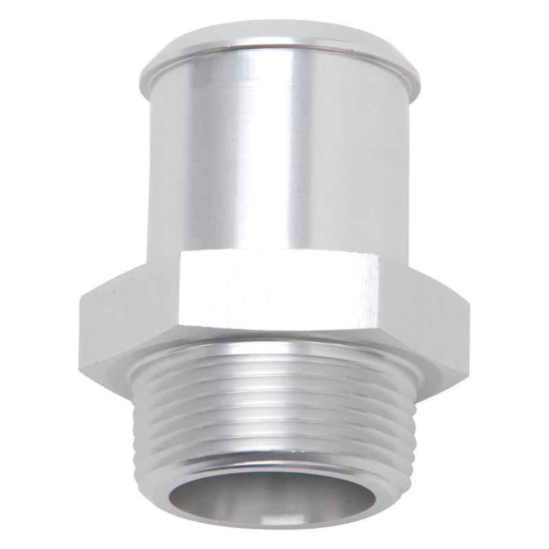 Edelbrock Hose End Straight 3/8In NPT to 5/8In Barb Clear Anodize-thumbmail-2