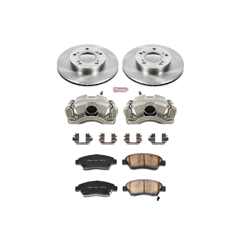 Power Stop 02-06 Acura RSX Front Autospecialty Brake Kit w/Calipers-thumbmail-1