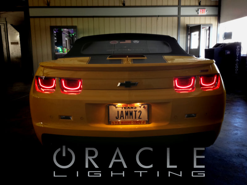 Oracle Chevy Camaro 10-13 Afterburner 2.0 Tail Light Halo Kit - Red-thumbmail-3