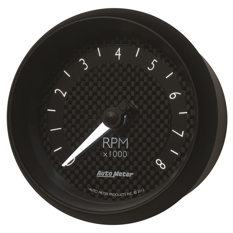 Autometer GT Series 3-3/8in In Dash 8K RPM Tachometer-thumbmail-6